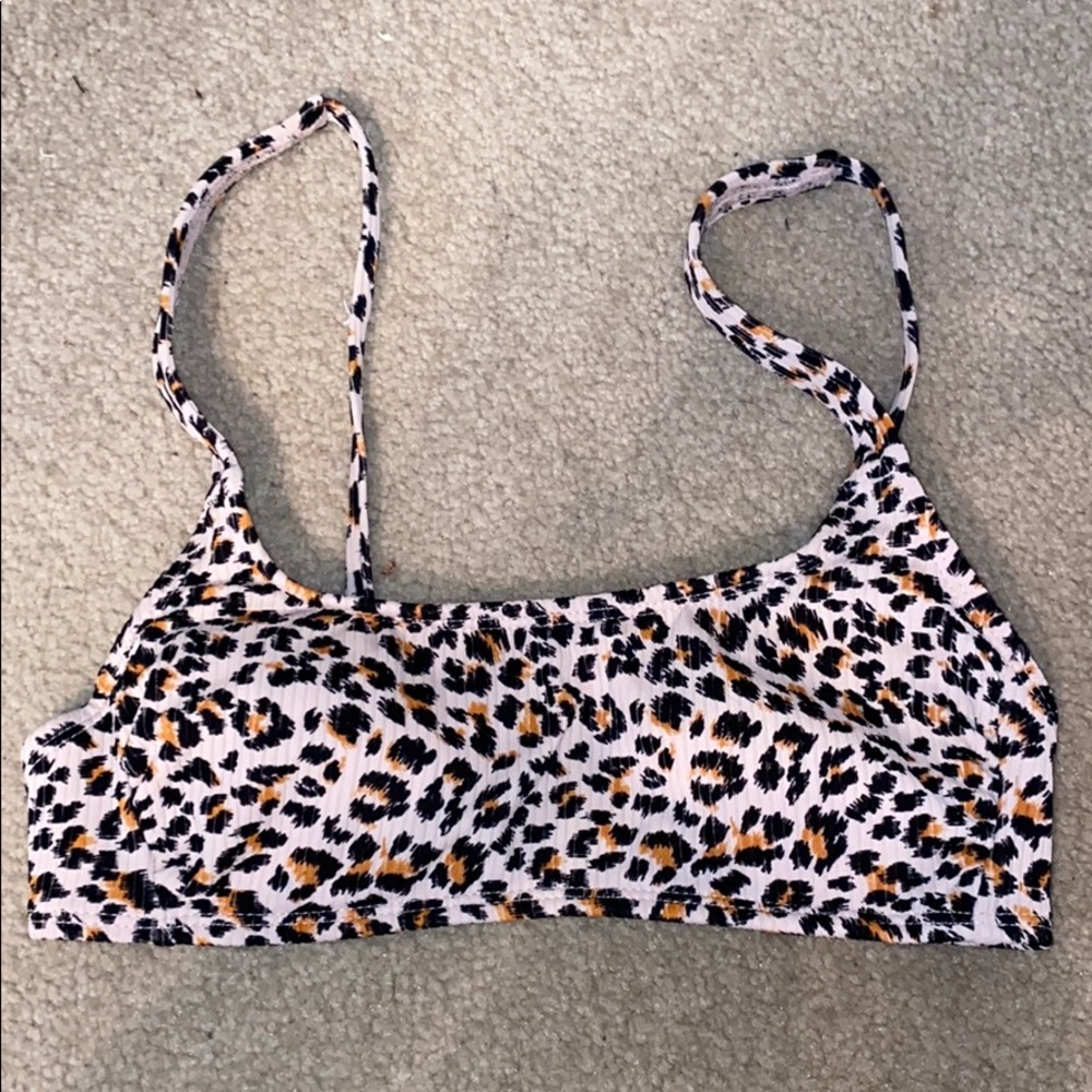 Cheetah XS bikini top